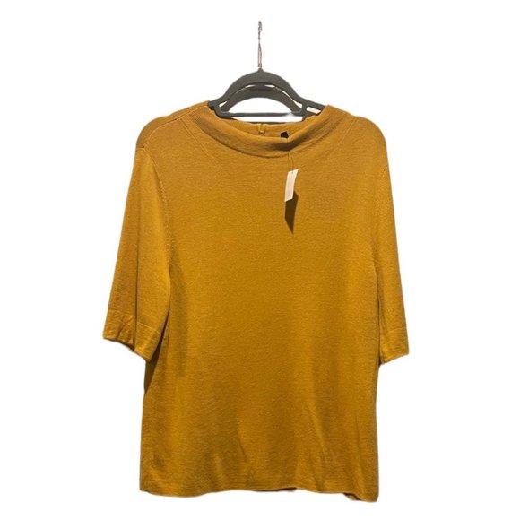 Talbots Tops - 📚 Talbots •Mustard Modal Blend Top •Size XL